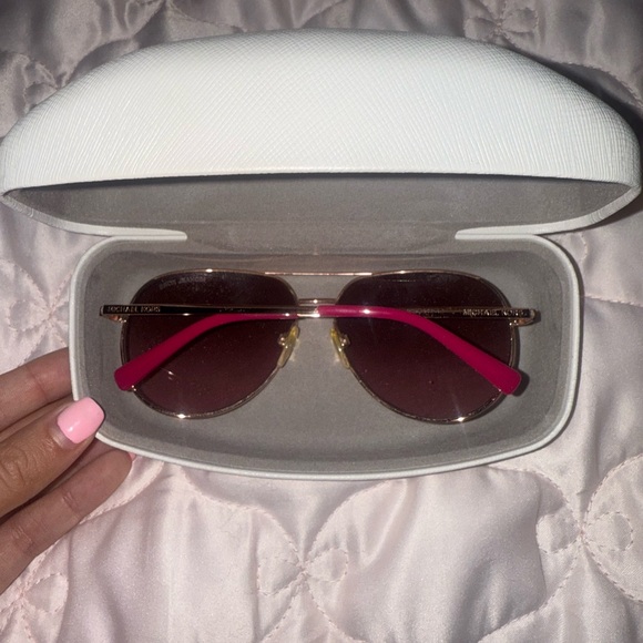 Michael Kors Pink Fashion-Forward Sunglasses - Picture 1 of 5